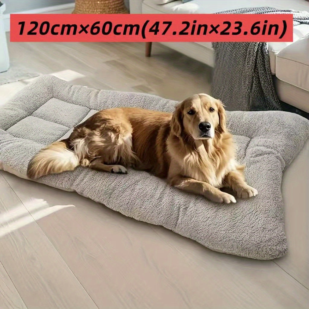 [2025 Newly Upgraded]Extra-Large Plush Dog Sofa Bed - Thick, Super Soft Pet Mat For Small To Large Breeds, Ideal Gift For Dog Enthusiasts, Dog Comfort Mat|Modern Pet Bed|Durable Pet Bed, Cozy Pet Furniture